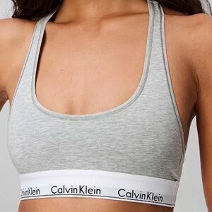 Calvin Klein Racerback Cotton Bralette